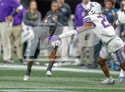 Thumbnail 2 in Hebron Christian vs. Calvary Day (GHSA Private Championship) photogallery.