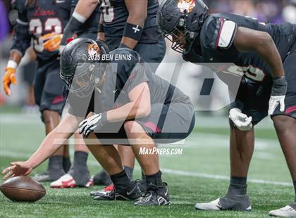 Thumbnail 2 in Hebron Christian vs. Calvary Day (GHSA Private Championship) photogallery.