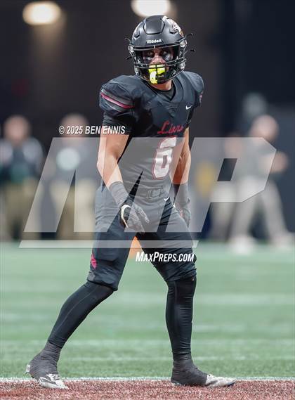 Thumbnail 1 in Hebron Christian vs. Calvary Day (GHSA Private Championship) photogallery.