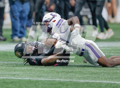 Thumbnail 3 in Hebron Christian vs. Calvary Day (GHSA Private Championship) photogallery.