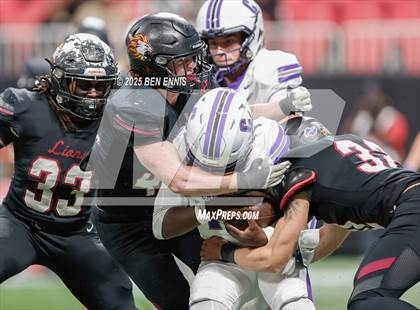 Thumbnail 3 in Hebron Christian vs. Calvary Day (GHSA Private Championship) photogallery.