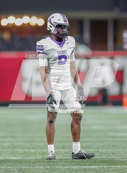 Thumbnail 1 in Hebron Christian vs. Calvary Day (GHSA Private Championship) photogallery.