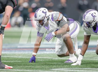 Thumbnail 2 in Hebron Christian vs. Calvary Day (GHSA Private Championship) photogallery.