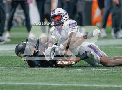 Thumbnail 1 in Hebron Christian vs. Calvary Day (GHSA Private Championship) photogallery.