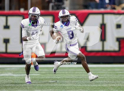 Thumbnail 1 in Hebron Christian vs. Calvary Day (GHSA Private Championship) photogallery.