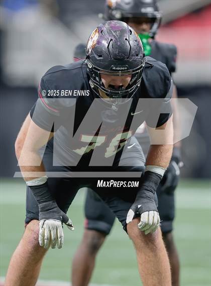 Thumbnail 2 in Hebron Christian vs. Calvary Day (GHSA Private Championship) photogallery.