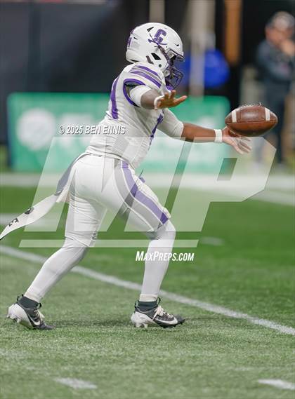 Thumbnail 3 in Hebron Christian vs. Calvary Day (GHSA Private Championship) photogallery.