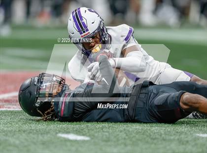Thumbnail 1 in Hebron Christian vs. Calvary Day (GHSA Private Championship) photogallery.