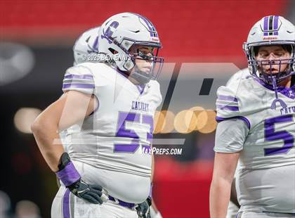 Thumbnail 3 in Hebron Christian vs. Calvary Day (GHSA Private Championship) photogallery.