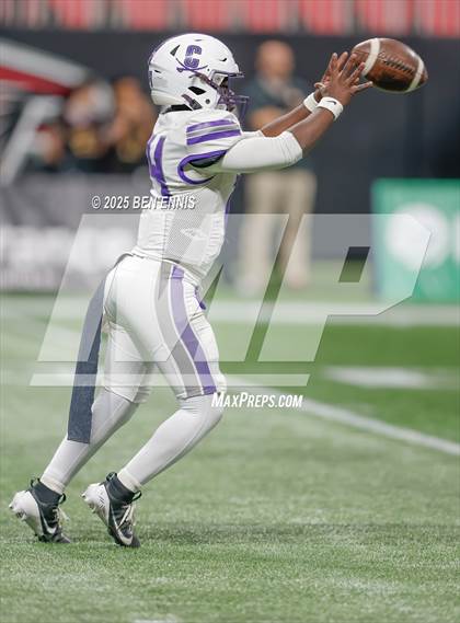 Thumbnail 2 in Hebron Christian vs. Calvary Day (GHSA Private Championship) photogallery.