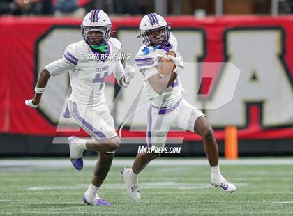 Thumbnail 2 in Hebron Christian vs. Calvary Day (GHSA Private Championship) photogallery.