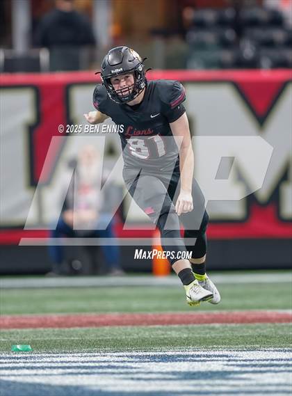 Thumbnail 3 in Hebron Christian vs. Calvary Day (GHSA Private Championship) photogallery.