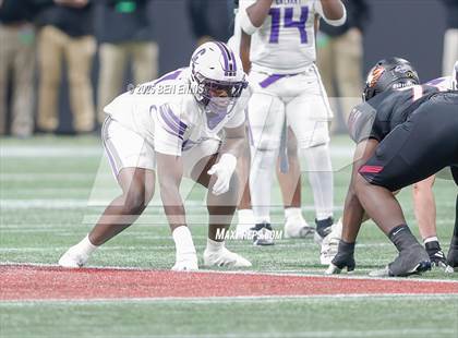 Thumbnail 2 in Hebron Christian vs. Calvary Day (GHSA Private Championship) photogallery.