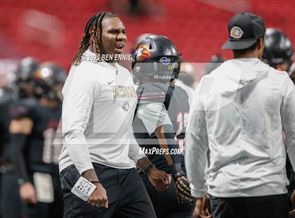 Thumbnail 1 in Hebron Christian vs. Calvary Day (GHSA Private Championship) photogallery.