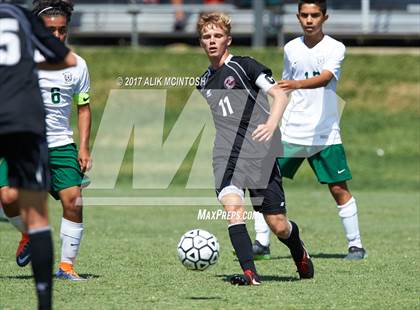 Thumbnail 1 in Greenfield vs. Coastal Christian (Ravenscroft Soccer Invitational) photogallery.