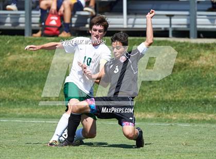 Thumbnail 2 in Greenfield vs. Coastal Christian (Ravenscroft Soccer Invitational) photogallery.