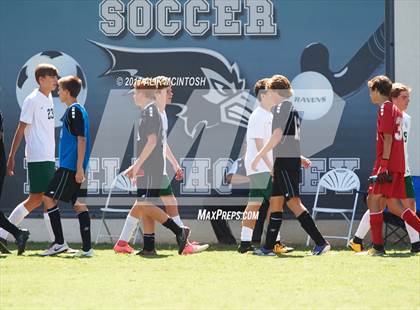 Thumbnail 2 in Greenfield vs. Coastal Christian (Ravenscroft Soccer Invitational) photogallery.