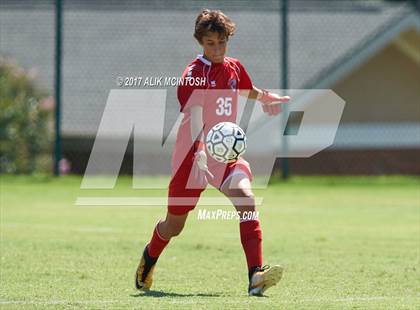 Thumbnail 2 in Greenfield vs. Coastal Christian (Ravenscroft Soccer Invitational) photogallery.