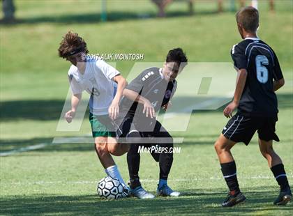 Thumbnail 3 in Greenfield vs. Coastal Christian (Ravenscroft Soccer Invitational) photogallery.