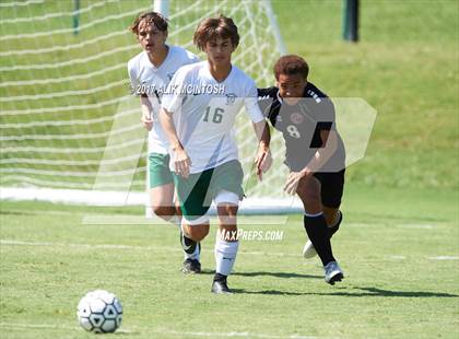 Thumbnail 3 in Greenfield vs. Coastal Christian (Ravenscroft Soccer Invitational) photogallery.