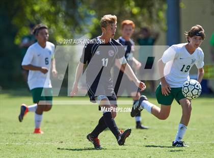 Thumbnail 2 in Greenfield vs. Coastal Christian (Ravenscroft Soccer Invitational) photogallery.