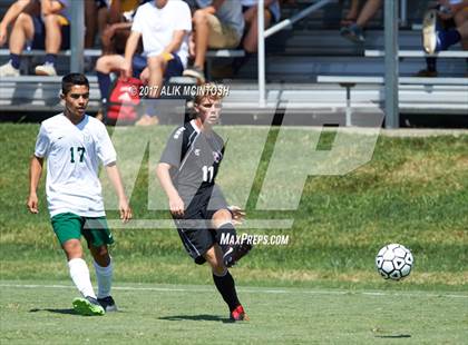 Thumbnail 3 in Greenfield vs. Coastal Christian (Ravenscroft Soccer Invitational) photogallery.