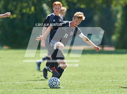 Thumbnail 2 in Greenfield vs. Coastal Christian (Ravenscroft Soccer Invitational) photogallery.