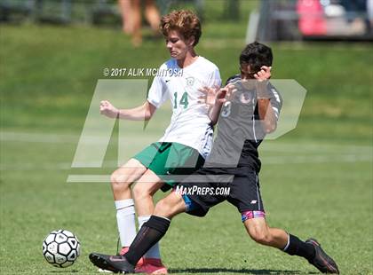 Thumbnail 1 in Greenfield vs. Coastal Christian (Ravenscroft Soccer Invitational) photogallery.