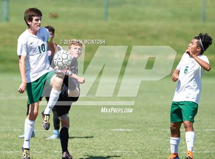 Thumbnail 3 in Greenfield vs. Coastal Christian (Ravenscroft Soccer Invitational) photogallery.