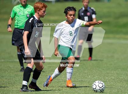Thumbnail 1 in Greenfield vs. Coastal Christian (Ravenscroft Soccer Invitational) photogallery.