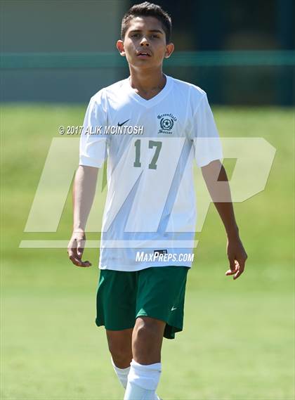 Thumbnail 3 in Greenfield vs. Coastal Christian (Ravenscroft Soccer Invitational) photogallery.