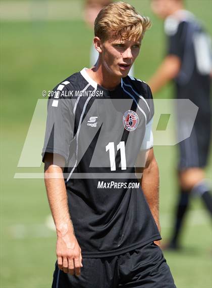 Thumbnail 3 in Greenfield vs. Coastal Christian (Ravenscroft Soccer Invitational) photogallery.