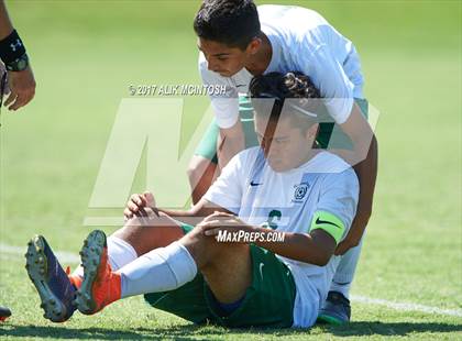 Thumbnail 2 in Greenfield vs. Coastal Christian (Ravenscroft Soccer Invitational) photogallery.
