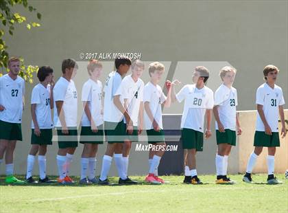 Thumbnail 1 in Greenfield vs. Coastal Christian (Ravenscroft Soccer Invitational) photogallery.