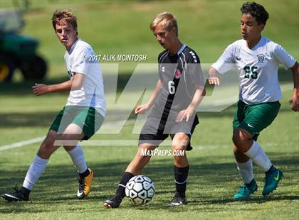 Thumbnail 3 in Greenfield vs. Coastal Christian (Ravenscroft Soccer Invitational) photogallery.