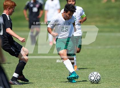 Thumbnail 3 in Greenfield vs. Coastal Christian (Ravenscroft Soccer Invitational) photogallery.
