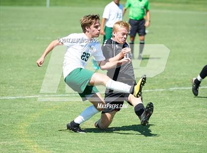 Thumbnail 2 in Greenfield vs. Coastal Christian (Ravenscroft Soccer Invitational) photogallery.