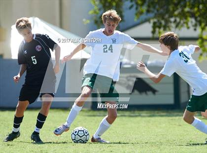 Thumbnail 2 in Greenfield vs. Coastal Christian (Ravenscroft Soccer Invitational) photogallery.