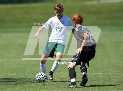 Thumbnail 1 in Greenfield vs. Coastal Christian (Ravenscroft Soccer Invitational) photogallery.