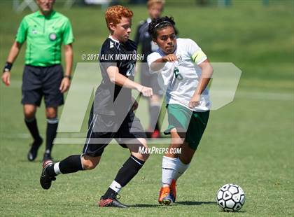 Thumbnail 3 in Greenfield vs. Coastal Christian (Ravenscroft Soccer Invitational) photogallery.