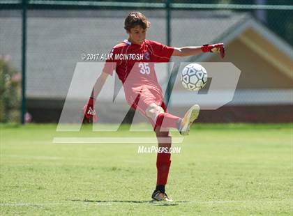 Thumbnail 3 in Greenfield vs. Coastal Christian (Ravenscroft Soccer Invitational) photogallery.