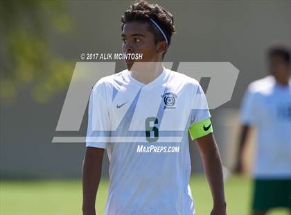 Thumbnail 2 in Greenfield vs. Coastal Christian (Ravenscroft Soccer Invitational) photogallery.