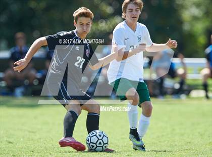Thumbnail 1 in Greenfield vs. Coastal Christian (Ravenscroft Soccer Invitational) photogallery.