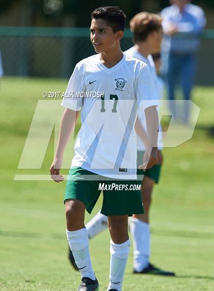 Thumbnail 1 in Greenfield vs. Coastal Christian (Ravenscroft Soccer Invitational) photogallery.