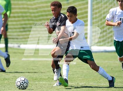Thumbnail 3 in Greenfield vs. Coastal Christian (Ravenscroft Soccer Invitational) photogallery.