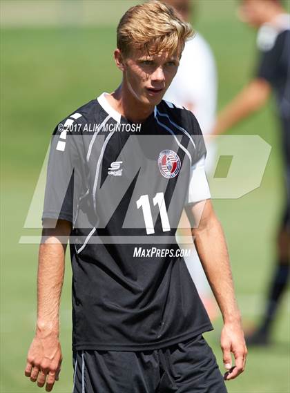 Thumbnail 2 in Greenfield vs. Coastal Christian (Ravenscroft Soccer Invitational) photogallery.
