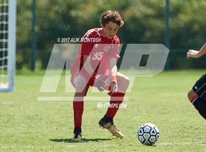 Thumbnail 1 in Greenfield vs. Coastal Christian (Ravenscroft Soccer Invitational) photogallery.