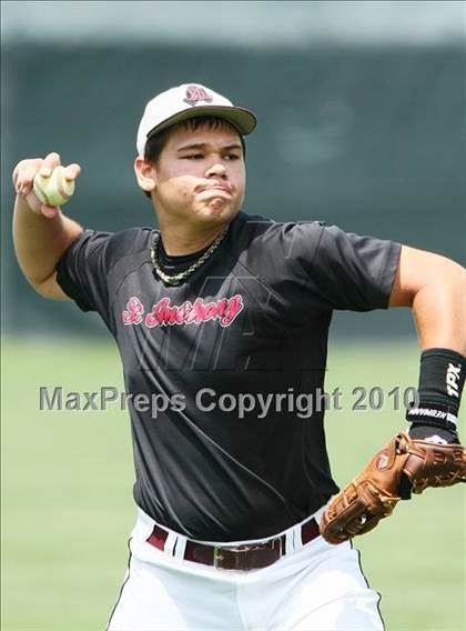 Thumbnail 3 in St Anthony vsTrinity Christian (TAPPS 5A Area Playoffs) photogallery.