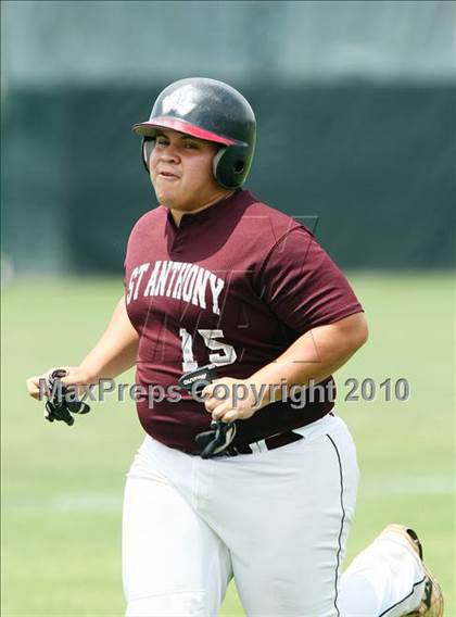 Thumbnail 2 in St Anthony vsTrinity Christian (TAPPS 5A Area Playoffs) photogallery.