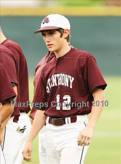 Thumbnail 3 in St Anthony vsTrinity Christian (TAPPS 5A Area Playoffs) photogallery.